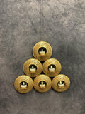 6-Round Shadow Tea Light Holder (Triangle)