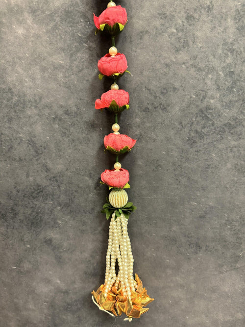 Bead, Pearl and Rose Dangler