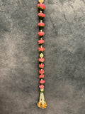 Bead, Pearl and Rose Dangler