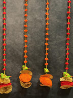 Pom Pom Dangler and Parrot Pair