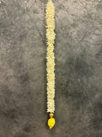 Chameli & Yellow Shola Wood Lotus Buds Garland Strings