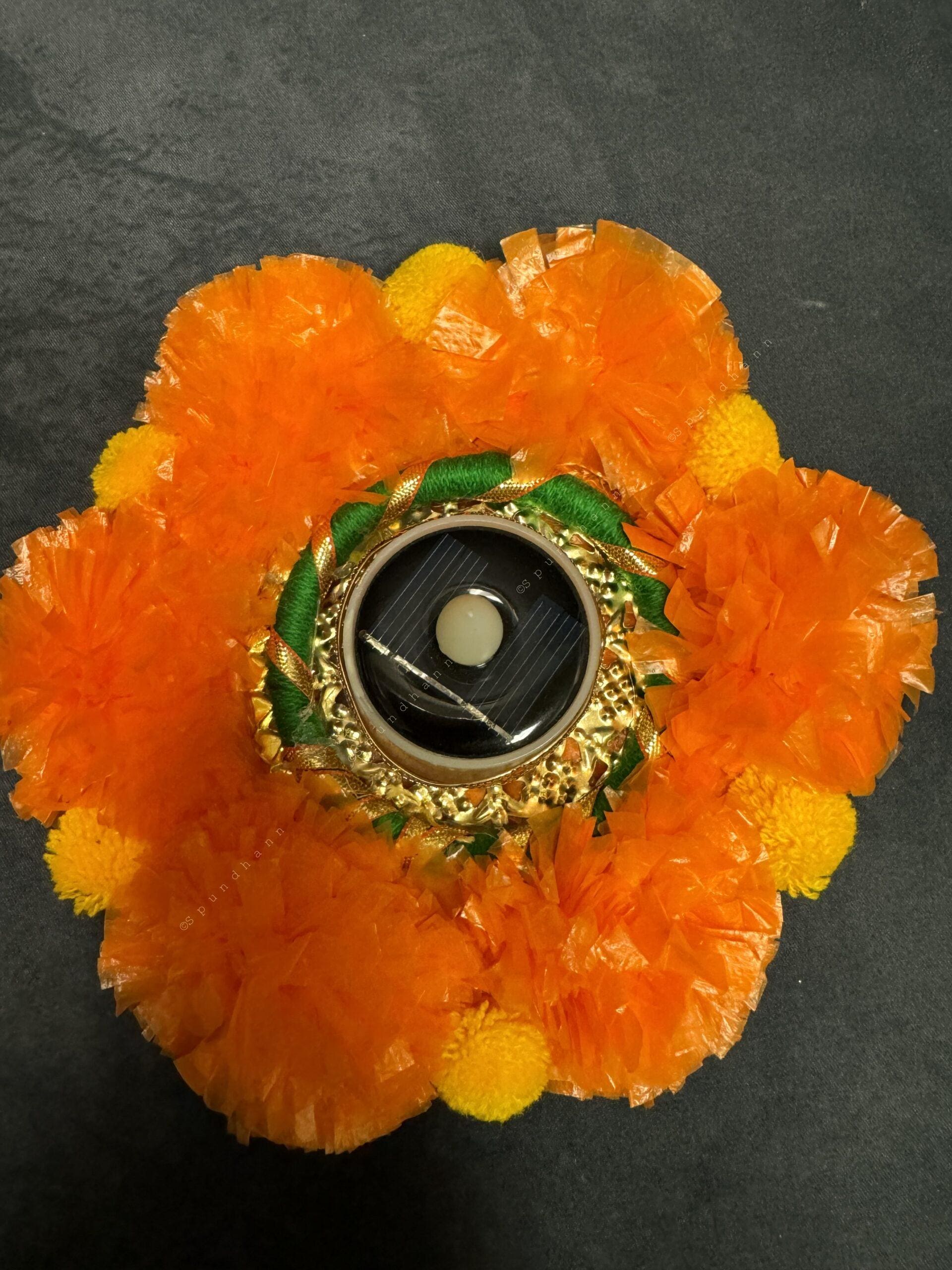 Marigold Frill Tealight Holder
