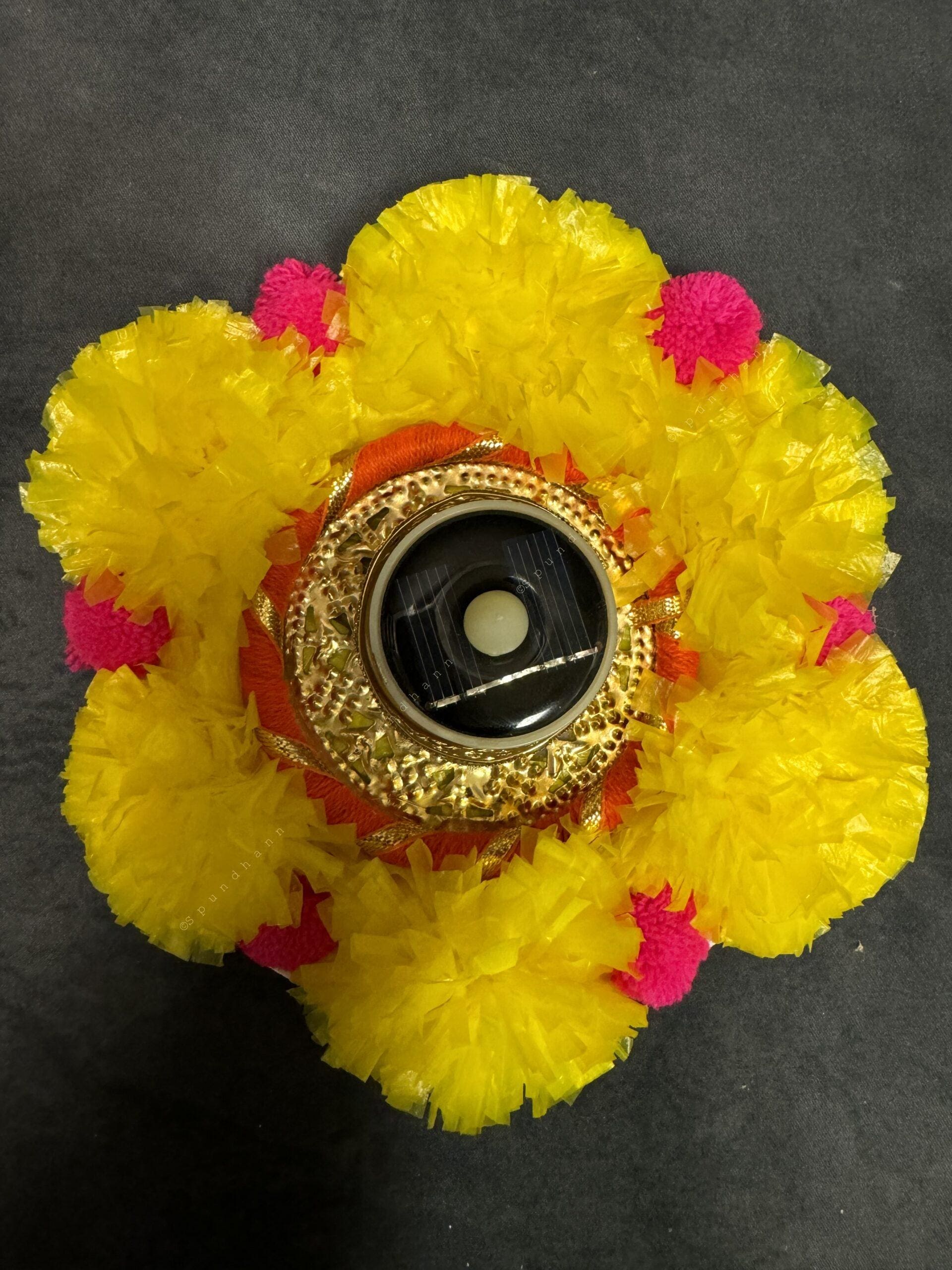 Marigold Frill Tealight Holder
