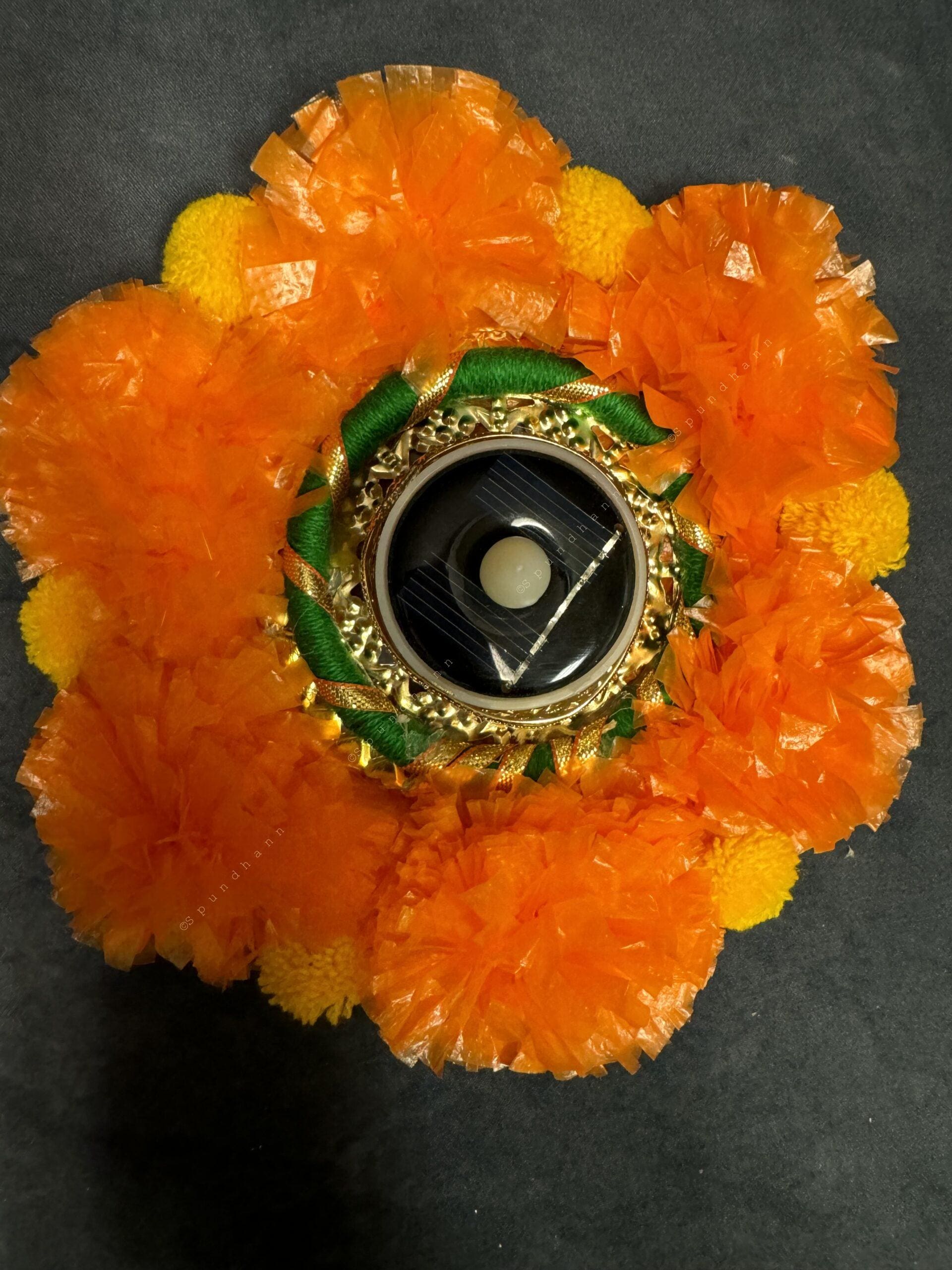 Marigold Frill Tealight Holder