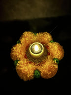 Marigold Frill Tealight Holder