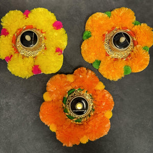 Marigold Frill Tealight Holder