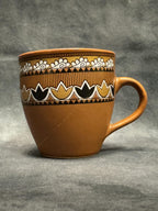 Warli Art Kulhad Chai Tea Cups Set of 6