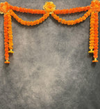 Marigold Mango and Orange with Gota Toran