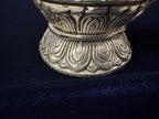 German silver and stone shivaling