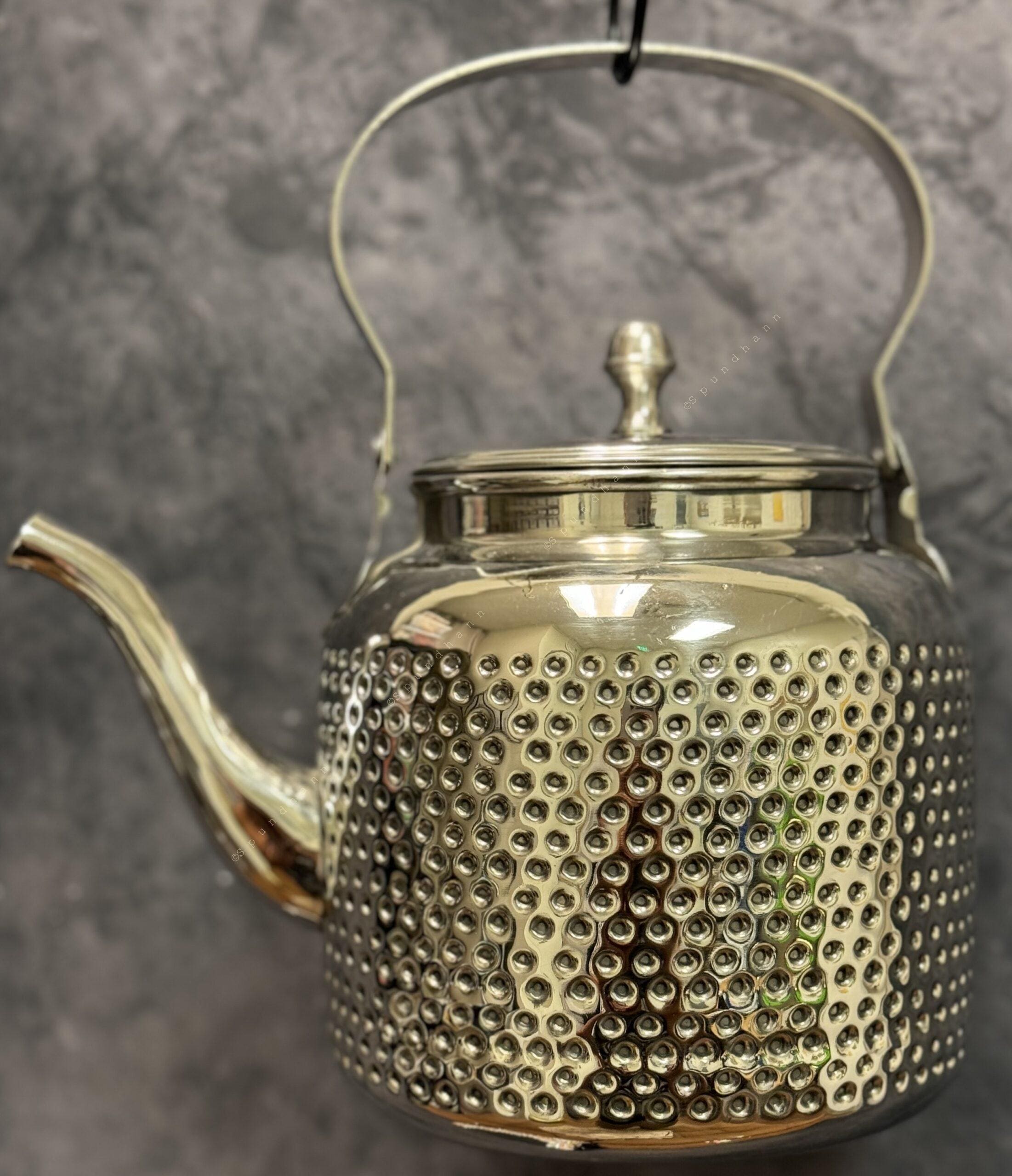 Stainless Steel Hammered Kettle