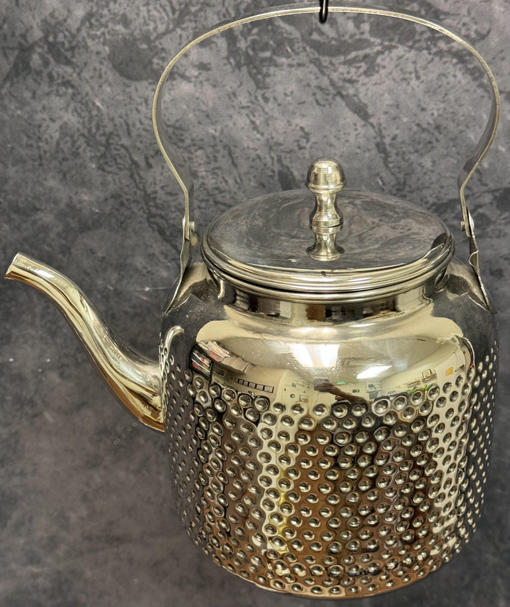 Stainless Steel Hammered Kettle