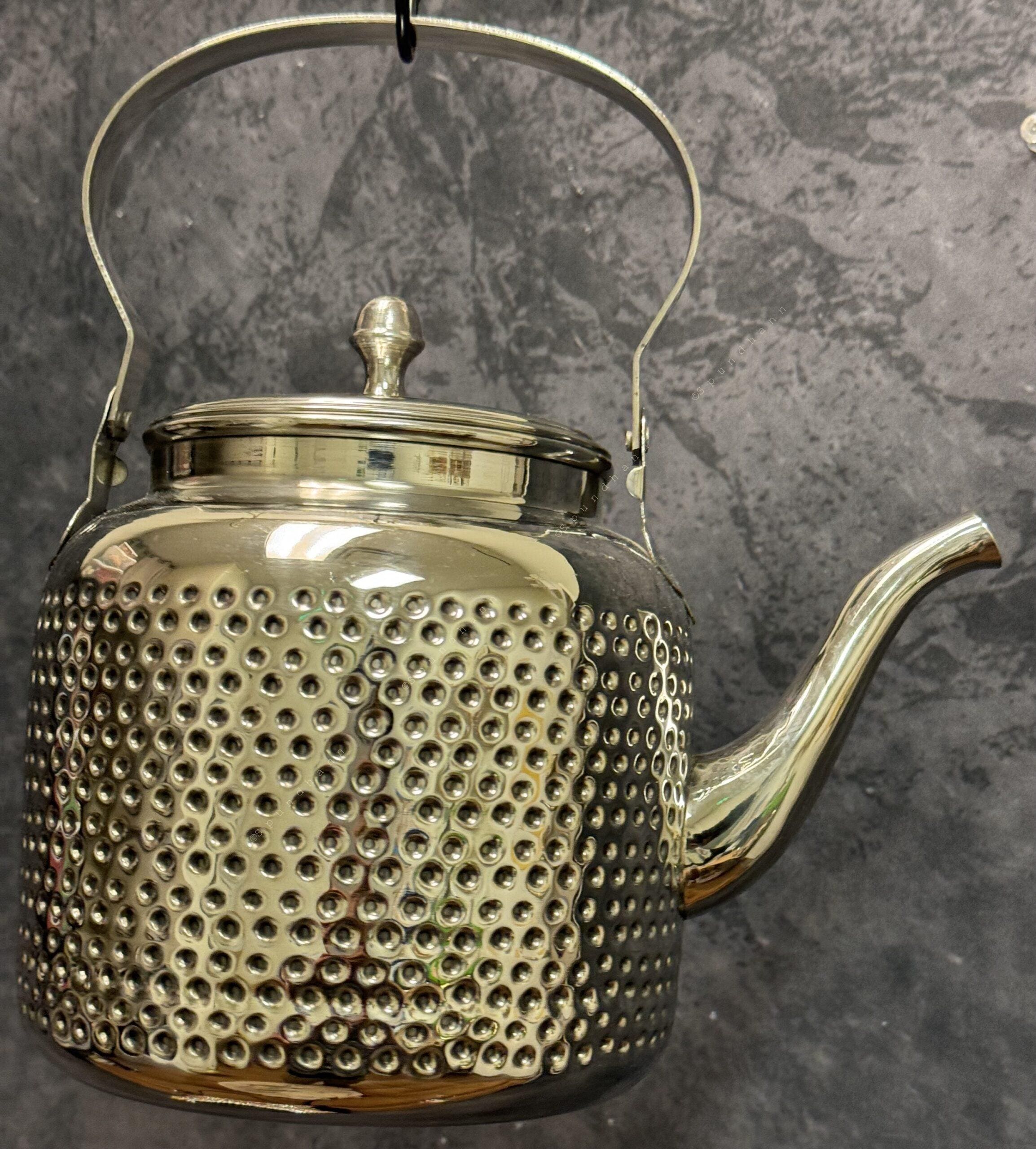 Stainless Steel Hammered Kettle