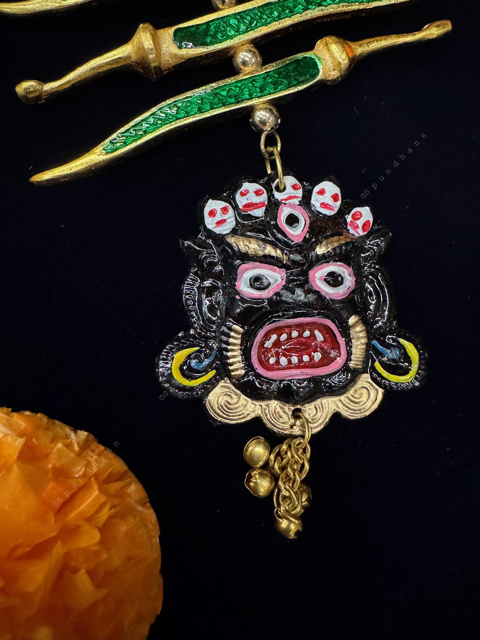 Nimbu Mirchi with Drishti Bomma Face