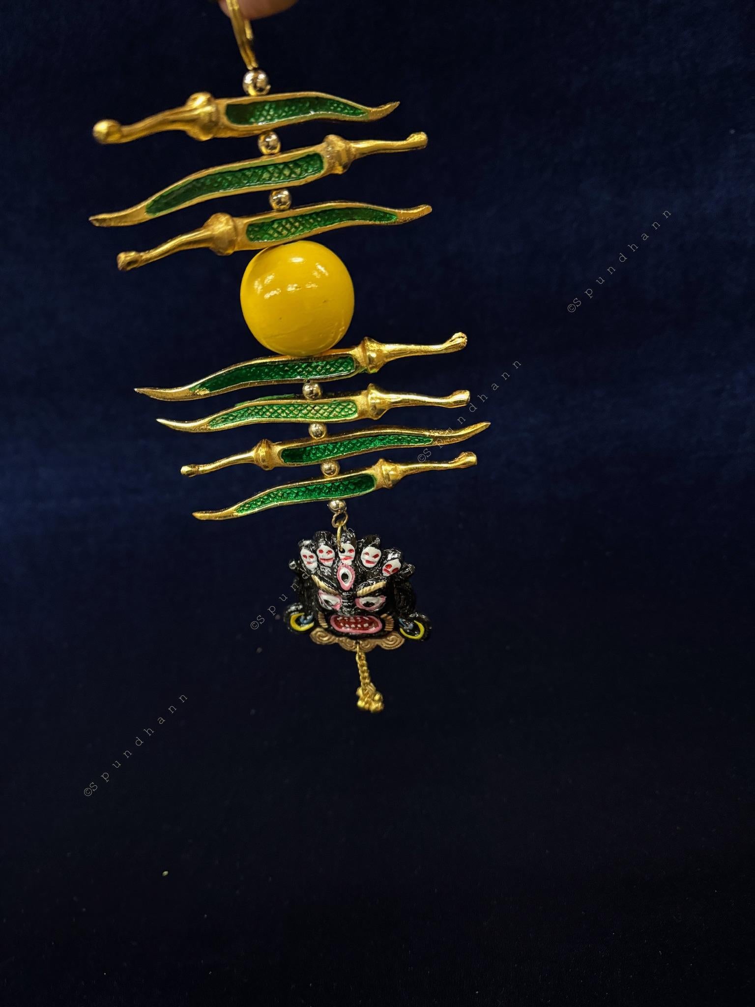 Nimbu Mirchi with Drishti Bomma Face