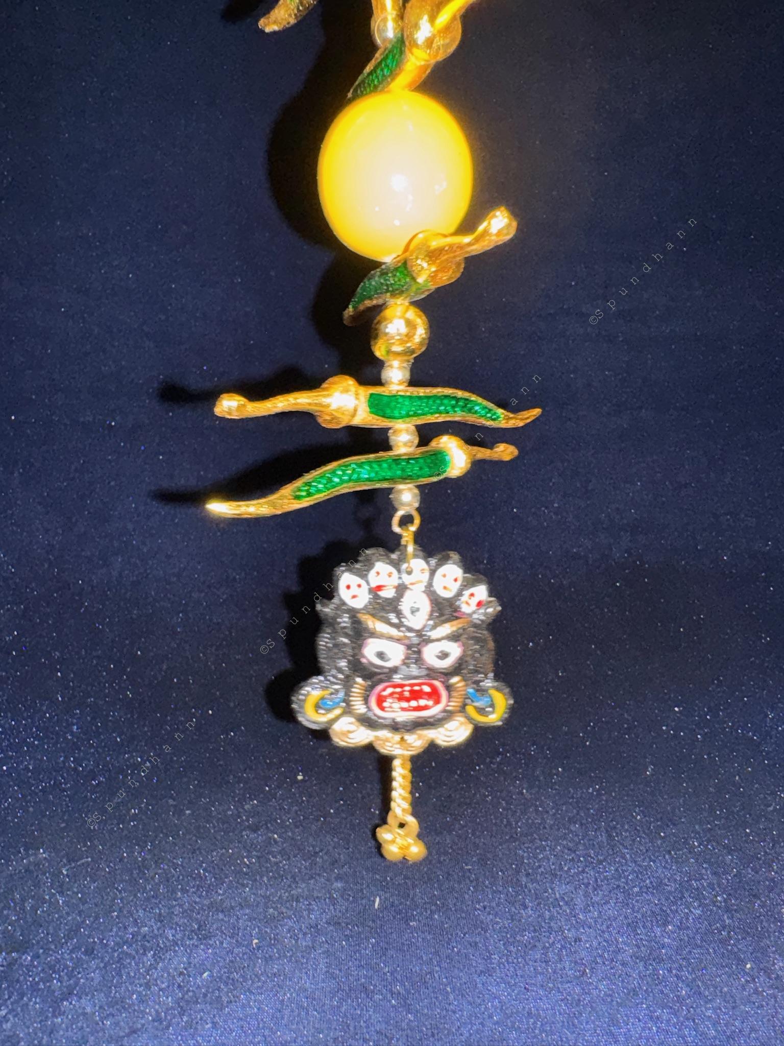 Nimbu Mirchi with Drishti Bomma Face