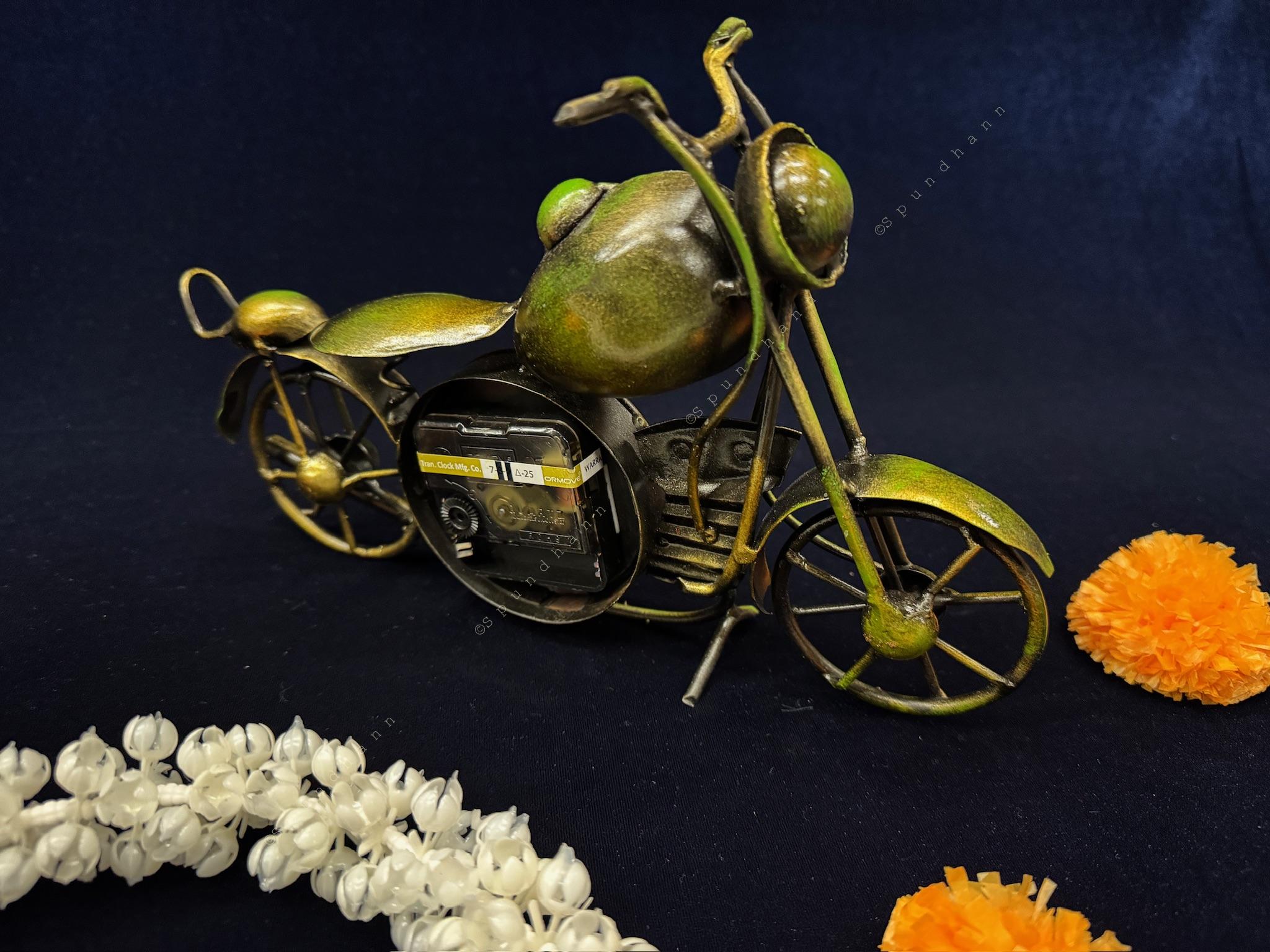Motorcycle Time Piece / Table Clock