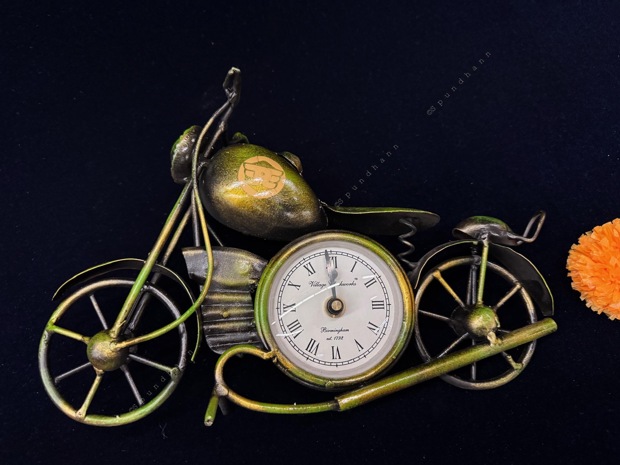 Motorcycle Time Piece / Table Clock
