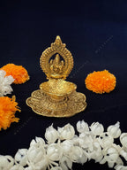 Ganesh T Light in Brass
