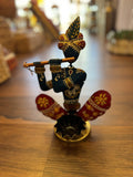 Flute Krishna Tea Light Holder