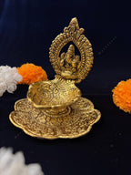 Ganesh T Light in Brass