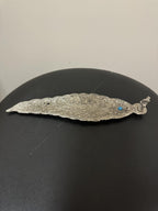Feather Metallic Agarbatti Holder (Incense Stick Holder) Ganesha