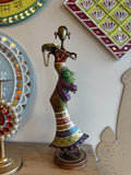 Colorful Tribal Figurine Tea Light Holder