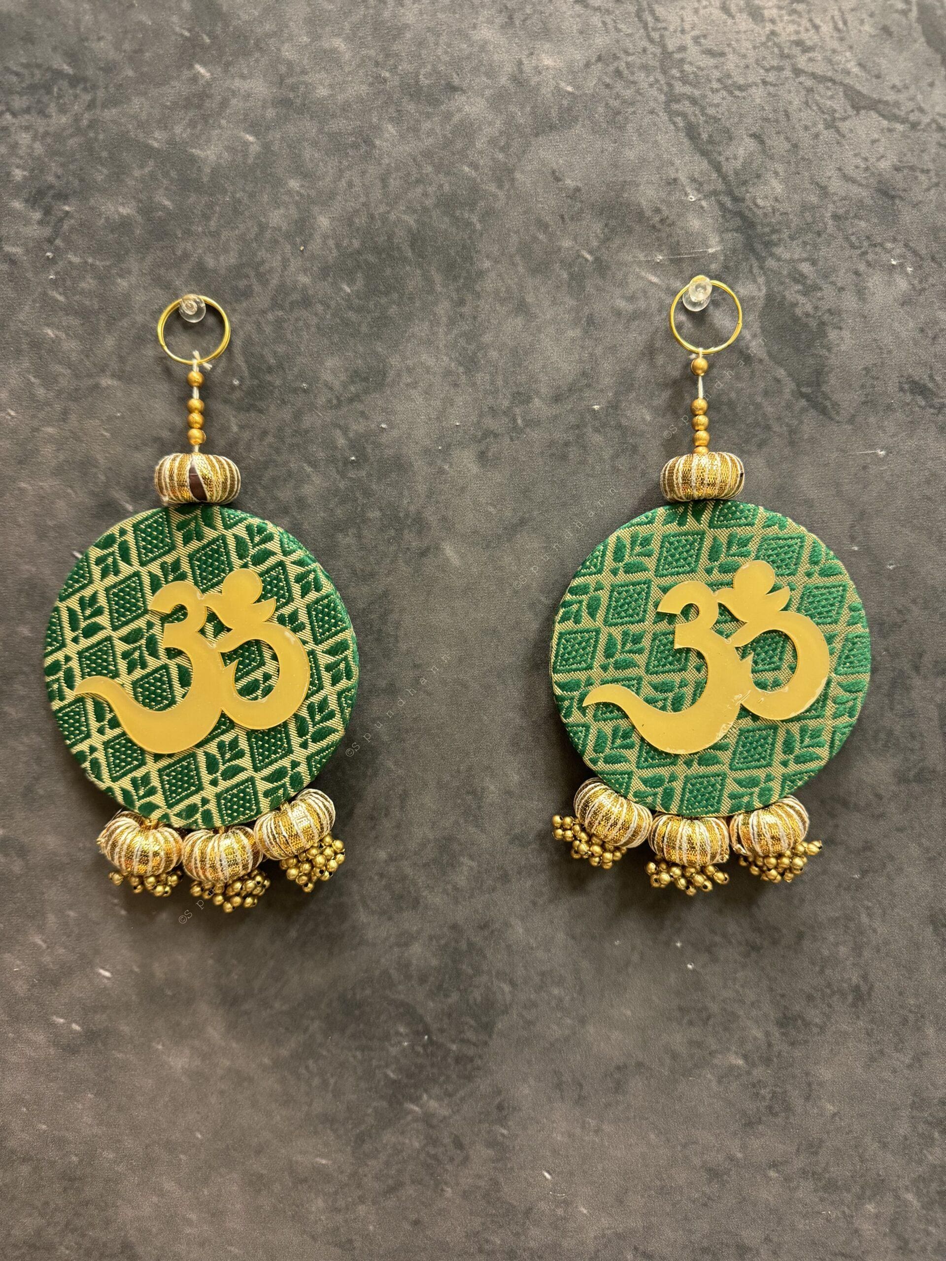 Om / Ganesha Pair with Ghungroos