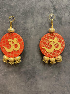 Om / Ganesha Pair with Ghungroos