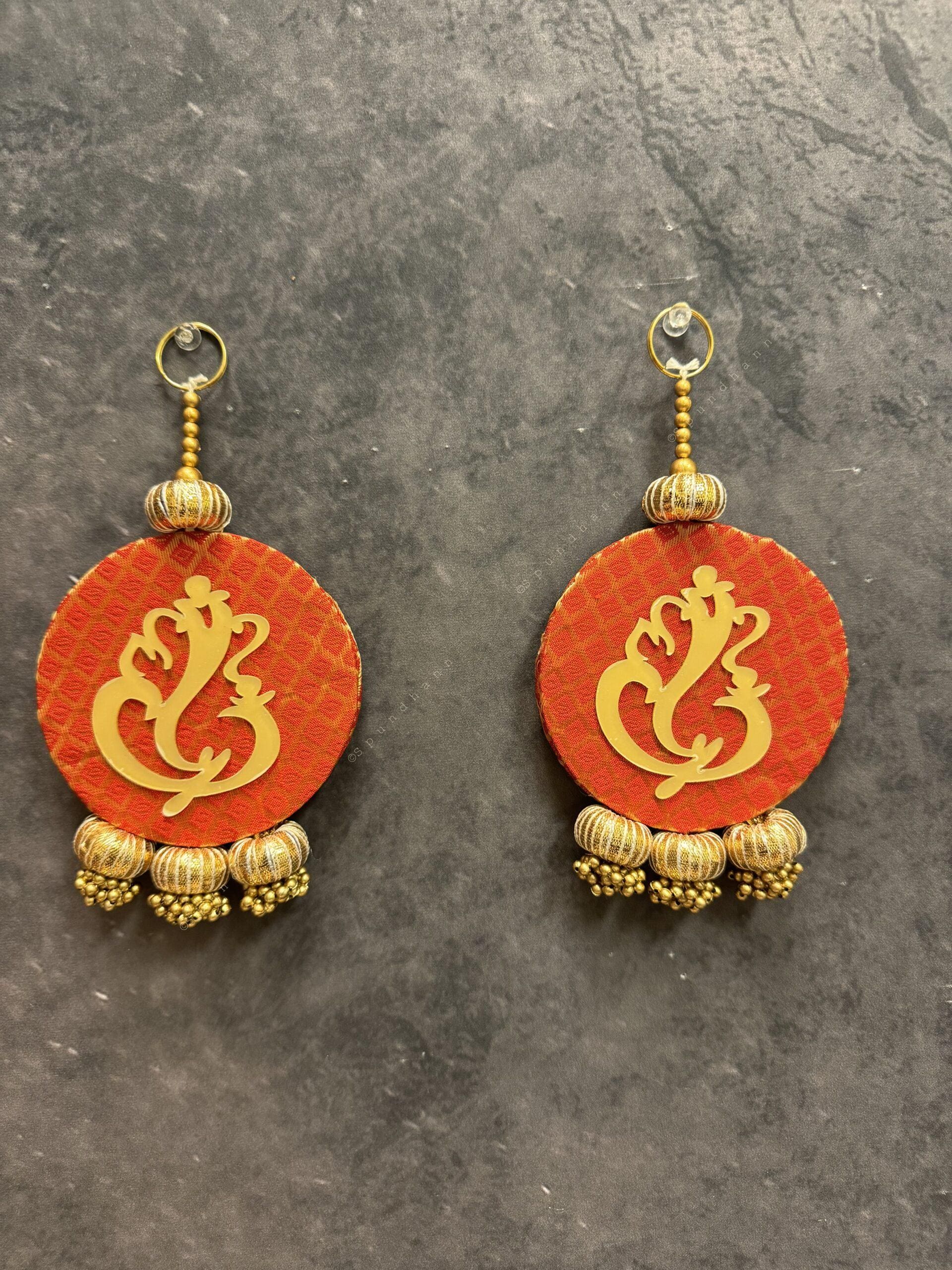 Om / Ganesha Pair with Ghungroos
