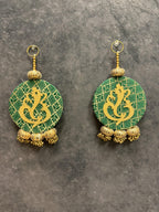 Om / Ganesha Pair with Ghungroos