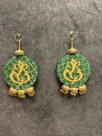 Om / Ganesha Pair with Ghungroos