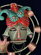 Krishna Hanging Circular with Lights