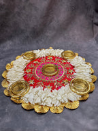 Floral Multi Tea Light Holder (13")
