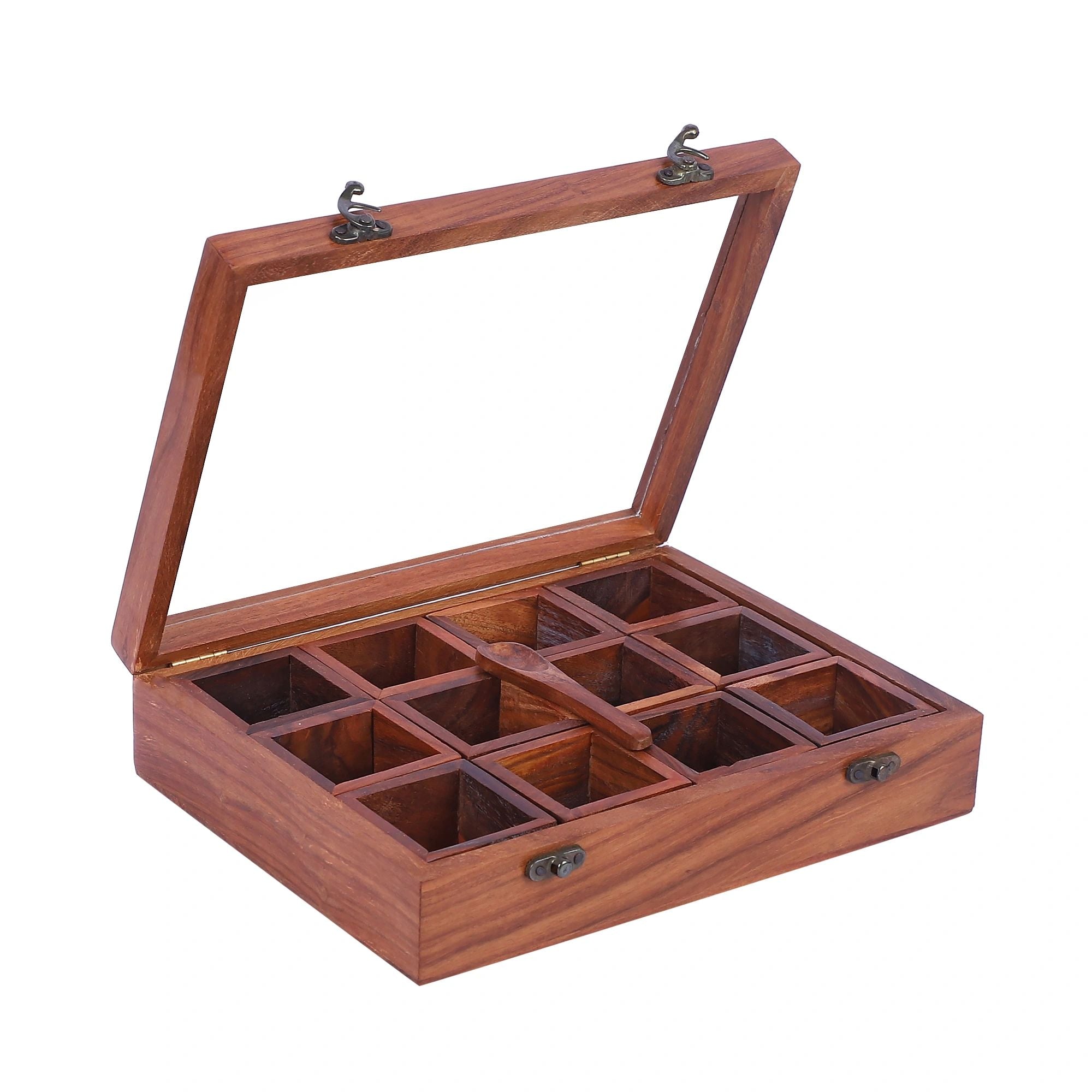 Wooden Masala Box Large