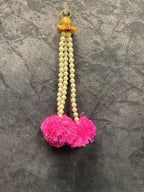 Marigold & Pearl String Dangler with ball