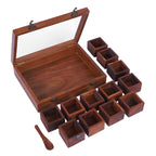 Wooden Masala Box Large
