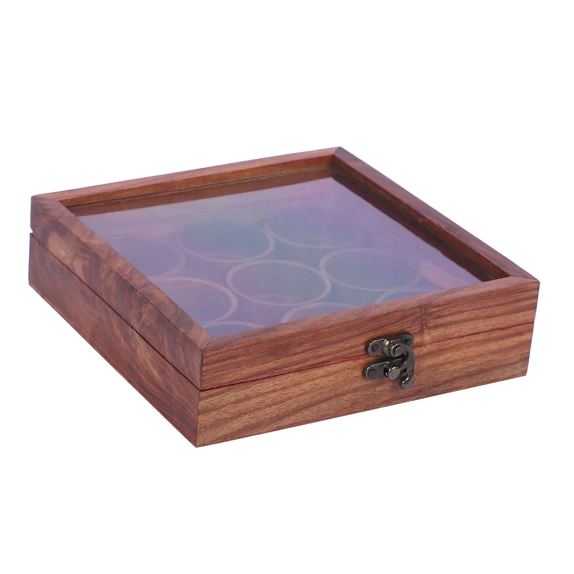 Wooden Masala Box Small