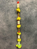 Marigold & Diya Flower Decor with Rajnigandha Tassel