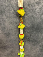 Marigold & Diya Flower Decor with Rajnigandha Tassel