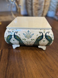 Metal Peacock Art Chowki Stools
