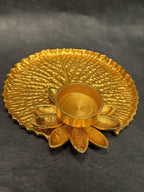 Bloom Plate/Round Platter Tea Light Holder