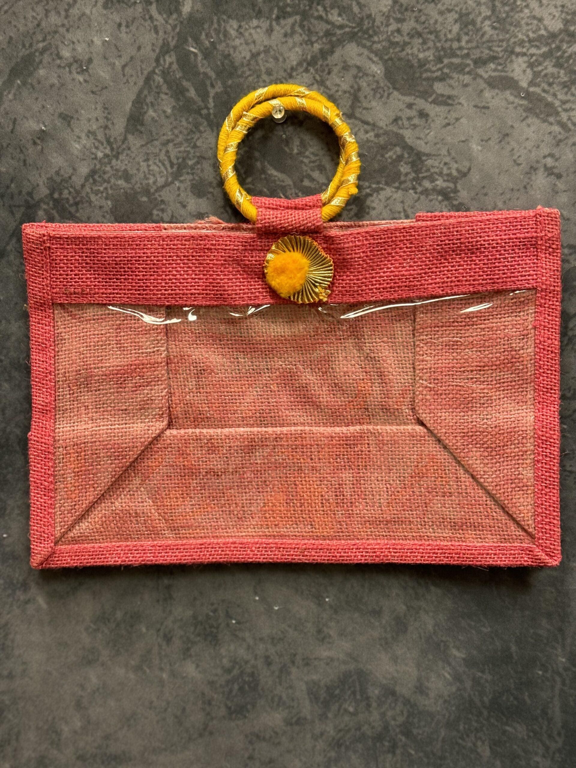 Jute Potli, Purse style Gift Bag