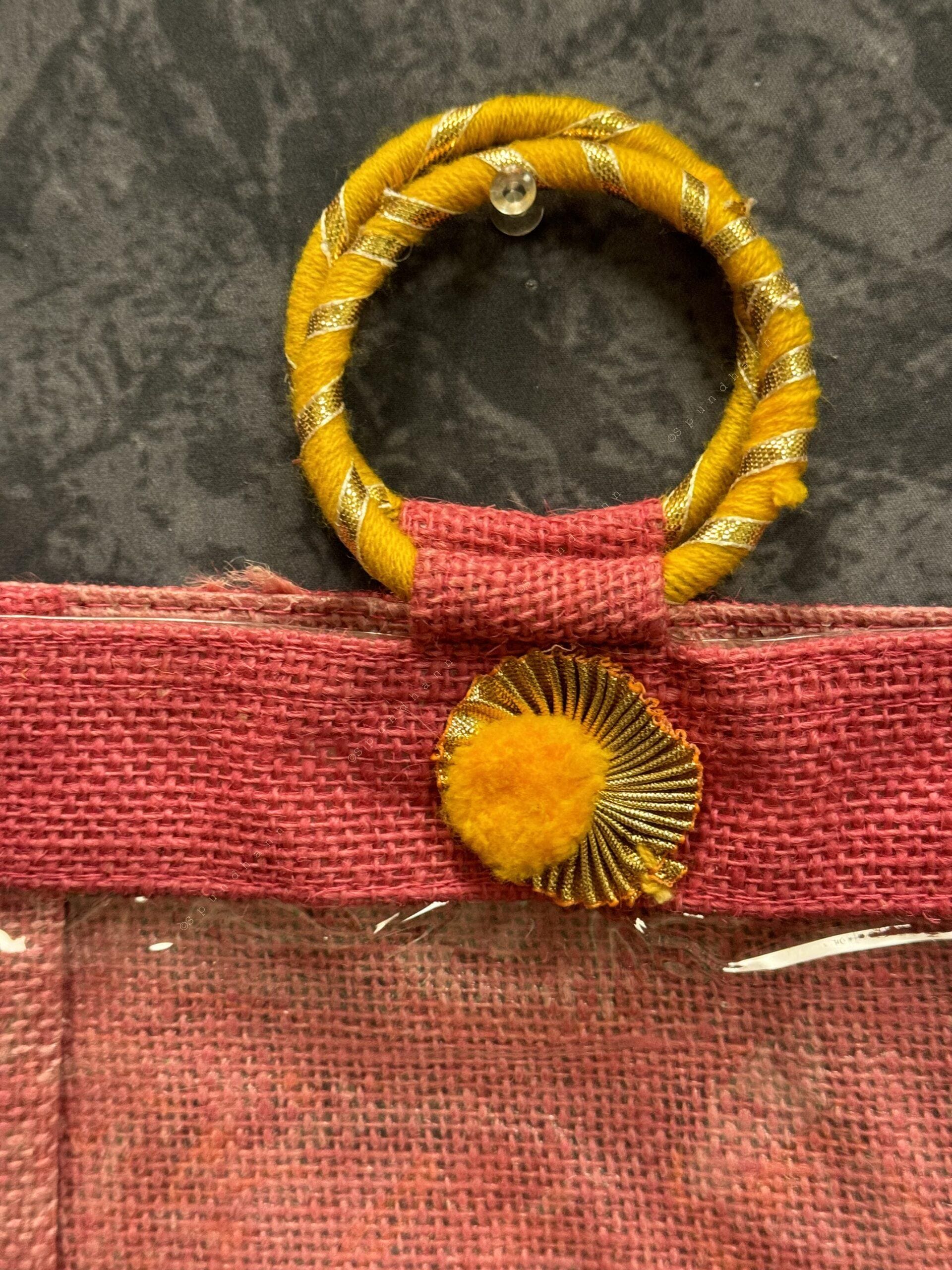 Jute Potli, Purse style Gift Bag