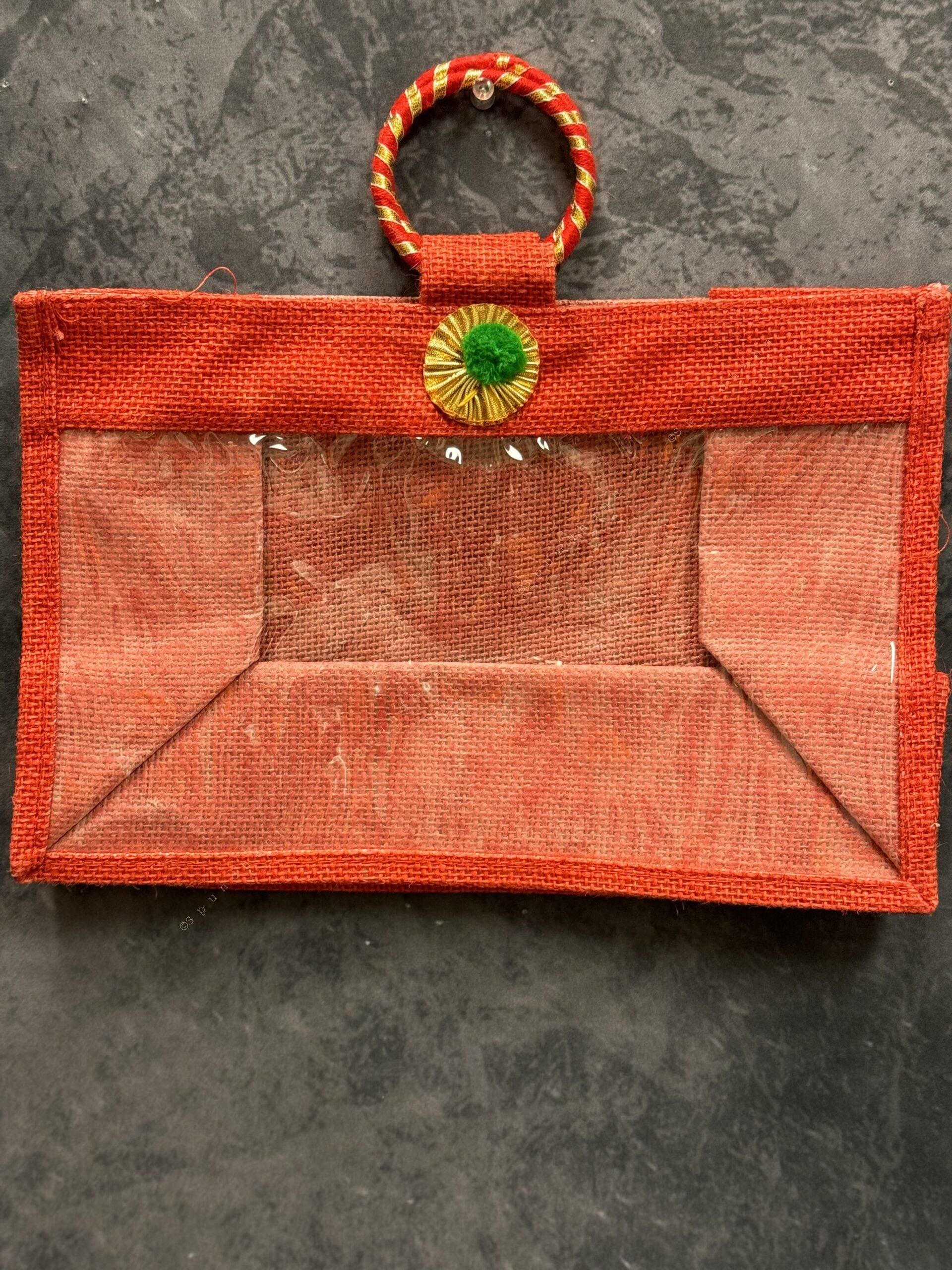 Jute Potli, Purse style Gift Bag