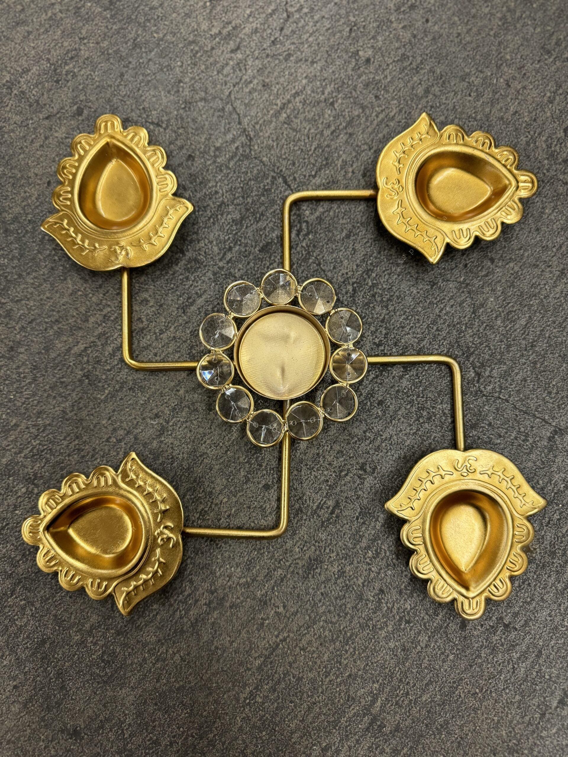 Swastik Tea Light Holder