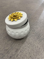 Solid Color hammered finish Matka Shape Canister