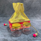 Lotus Hamper Box with 2 Jars