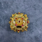 Gold Plated Kumkum Holder