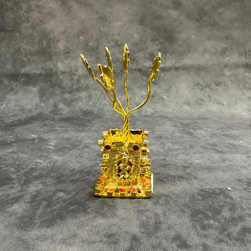 Shobhit Gold Plated Tulsi Pot