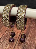 Free Size Mirror Bangle Pack of 2